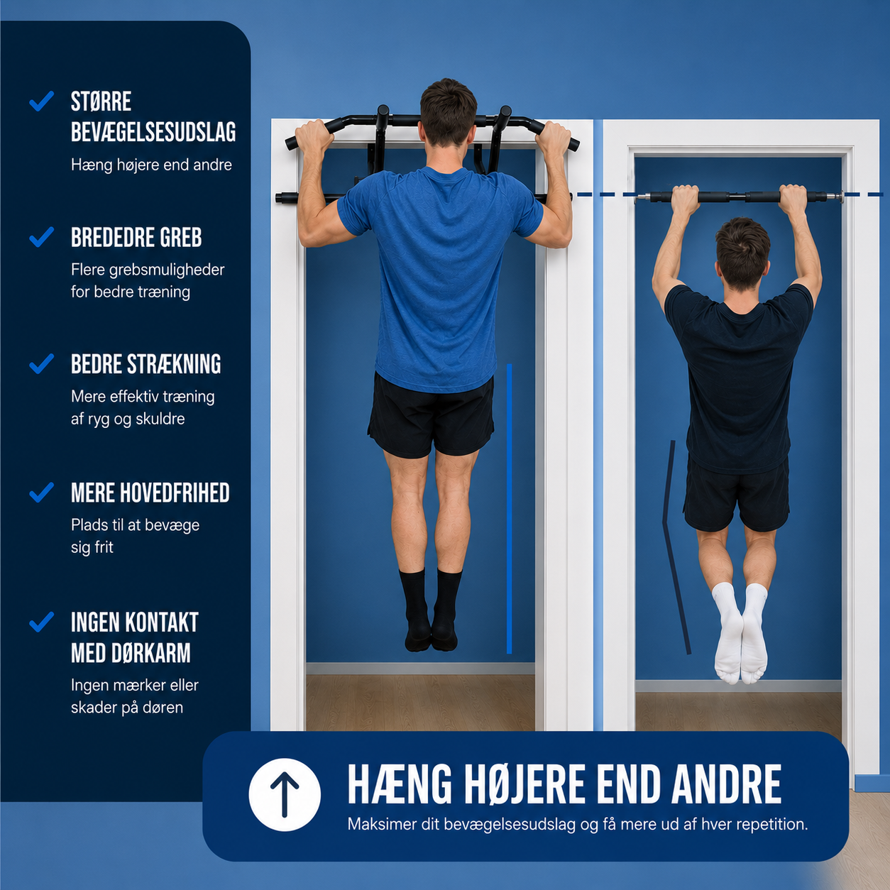 Pro Pull-Up Bar Til Dørkarm