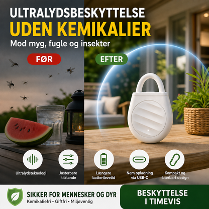 🐦 UltraSkræm™ -  Fugle- og Skadedyrsafskrækkere