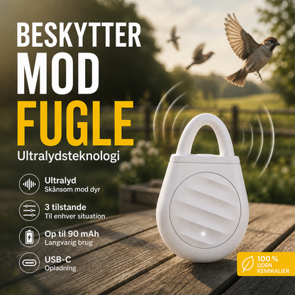 🐦 UltraSkræm™ -  Fugle- og Skadedyrsafskrækkere