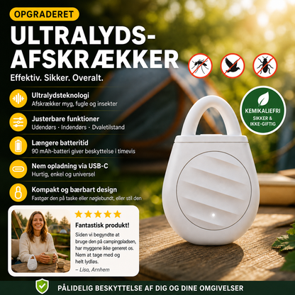 🐦 UltraSkræm™ -  Fugle- og Skadedyrsafskrækkere