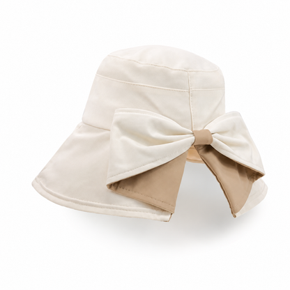 SolSløjfe™ – Elegant solhat med sløjfe