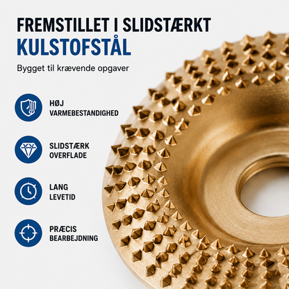 Professionelt Træbearbejdningssæt – 3 Specialdesignede Skiver