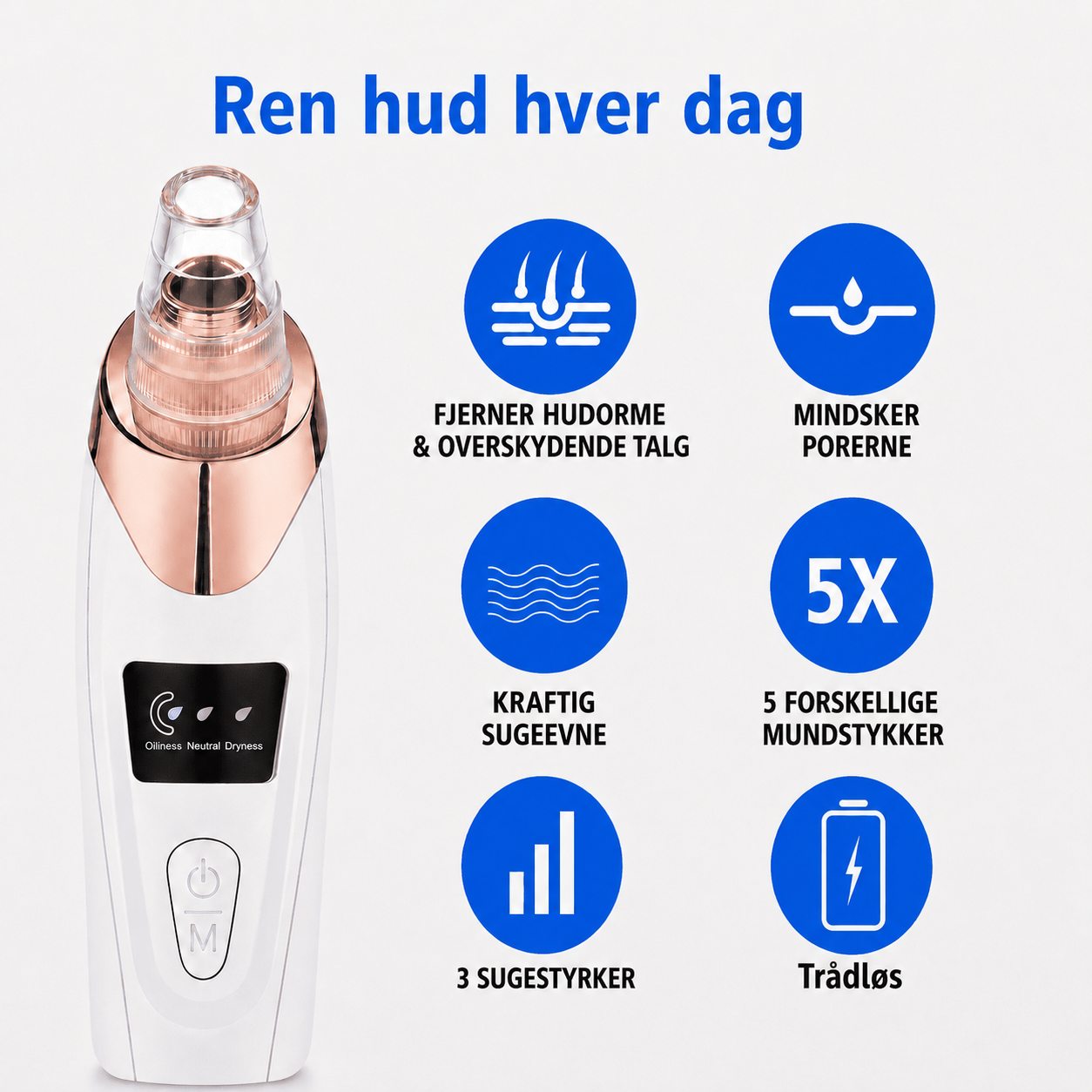 PoreKlar™ | Elektrisk porerenser