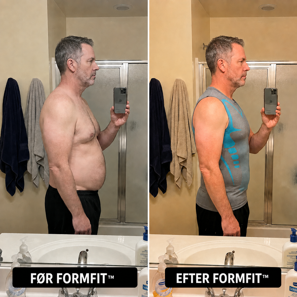 FormFit™ | Kompressionsundertrøje til mænd