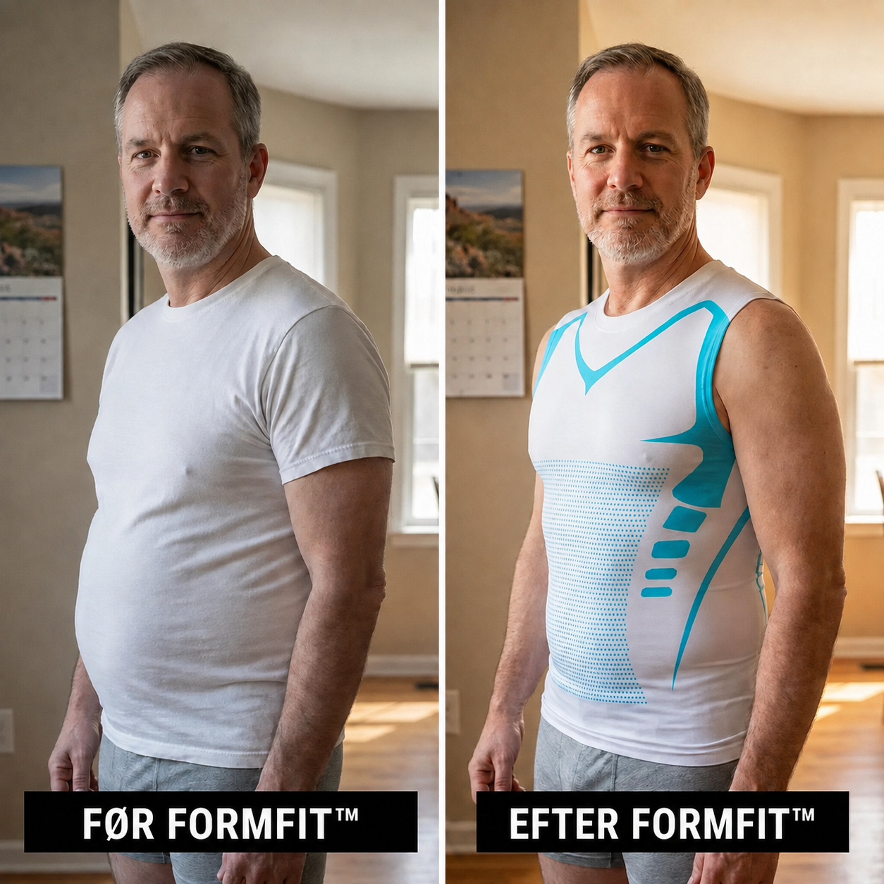 FormFit™ | Kompressionsundertrøje til mænd
