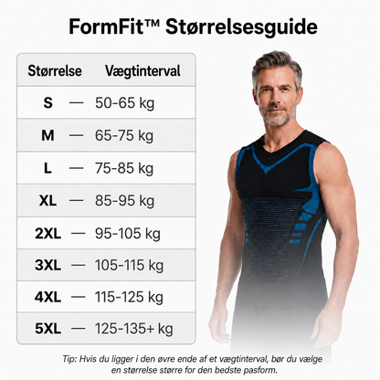 FormFit™ | Kompressionsundertrøje til mænd
