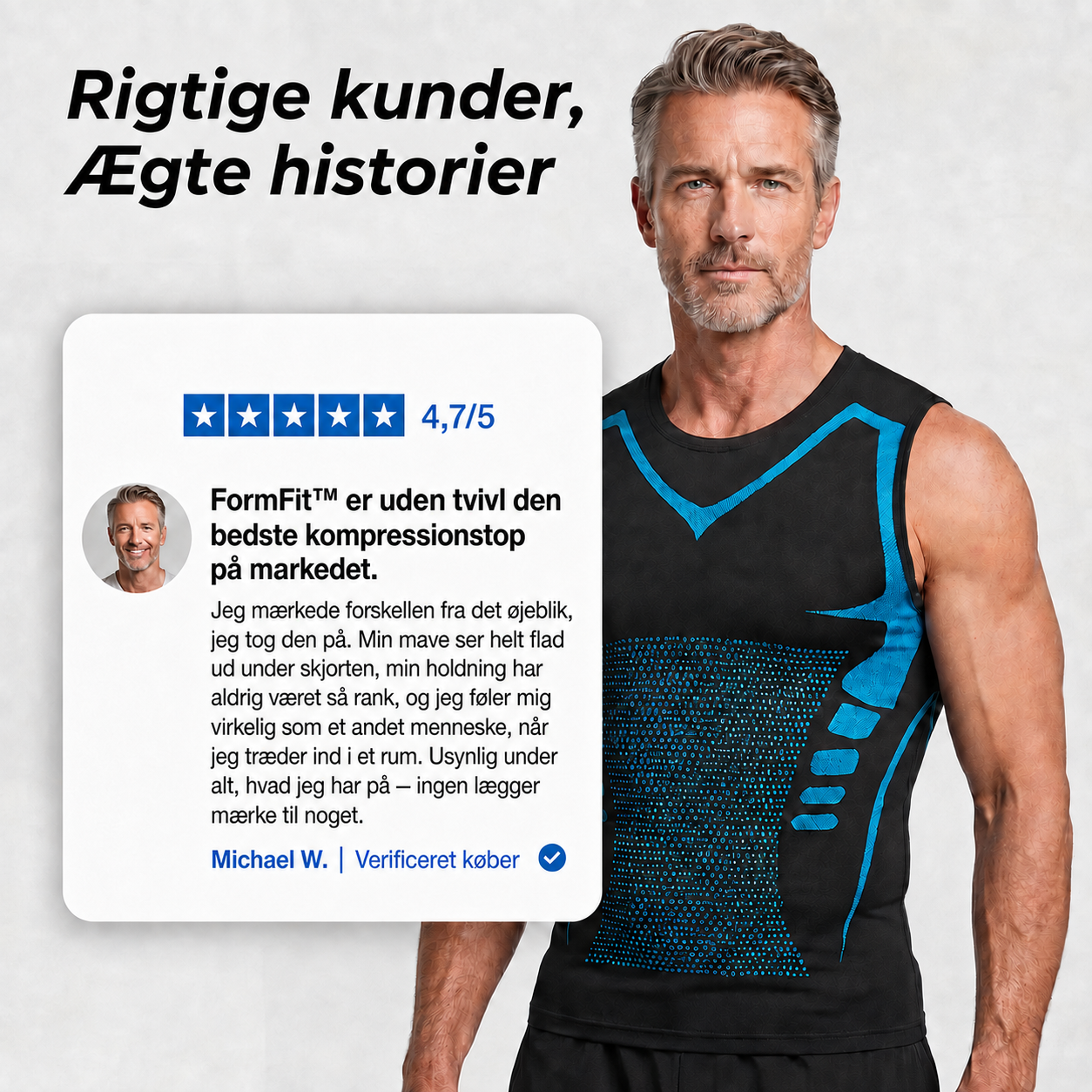 FormFit™ | Kompressionsundertrøje til mænd