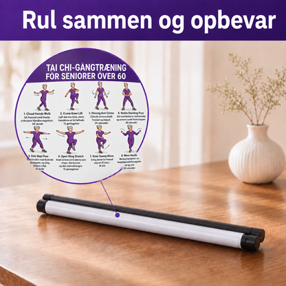 📢📢50% RABATT NU!! ⏰ BalanceRo™ – Tai Chi-træningsplakat til seniorer