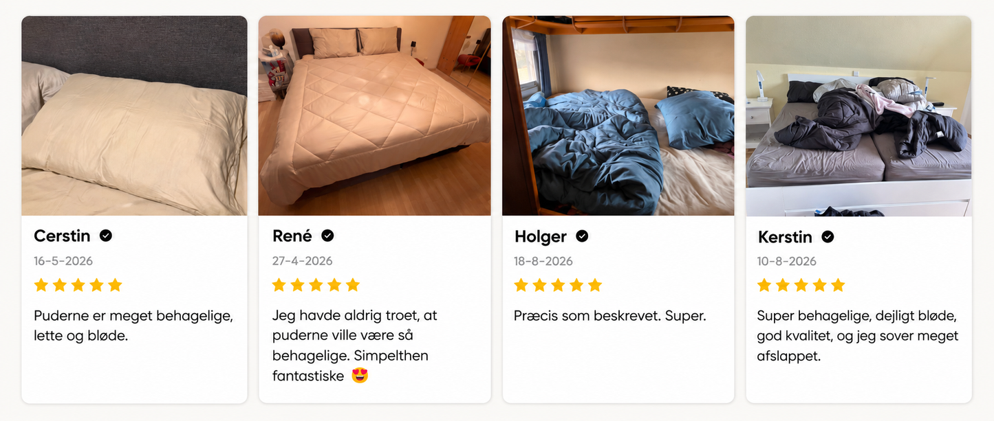 SoveRo™ | Den justerbare komfortpude til bedre søvn