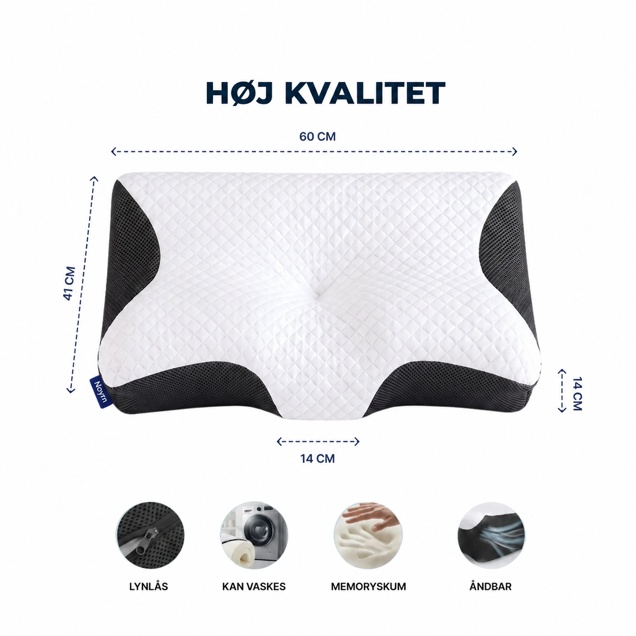 NakkeRo™ | Ergonomisk nakkepude