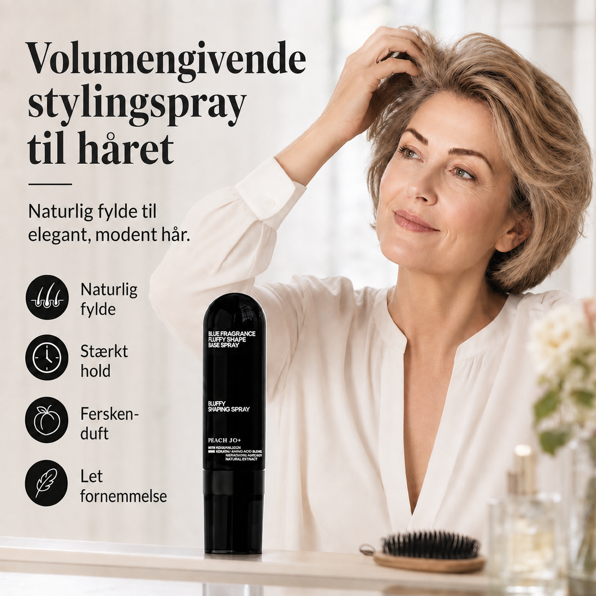 Fyldig™ | Volumenstick til fyldigere hår på få sekunder