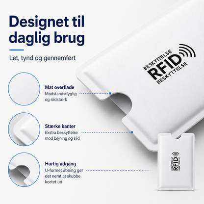 🛡️RFID Guard™ Til pung og rejser