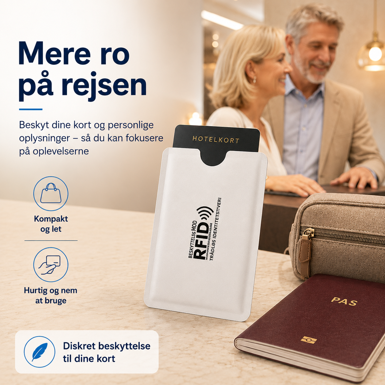 🛡️RFID Guard™ Til pung og rejser