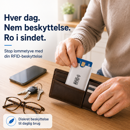 🛡️RFID Guard™ Til pung og rejser