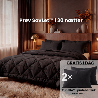 SovLet™ | Vaskbar 2-i-1 helårsdyne uden betræk