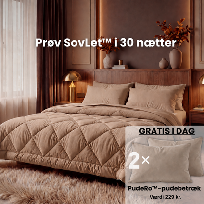 SovLet™ | Vaskbar 2-i-1 helårsdyne uden betræk
