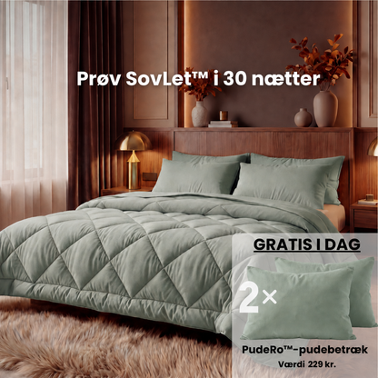 SovLet™ | Vaskbar 2-i-1 helårsdyne uden betræk