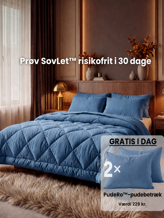SovLet™ | Vaskbar 2-i-1 helårsdyne uden betræk