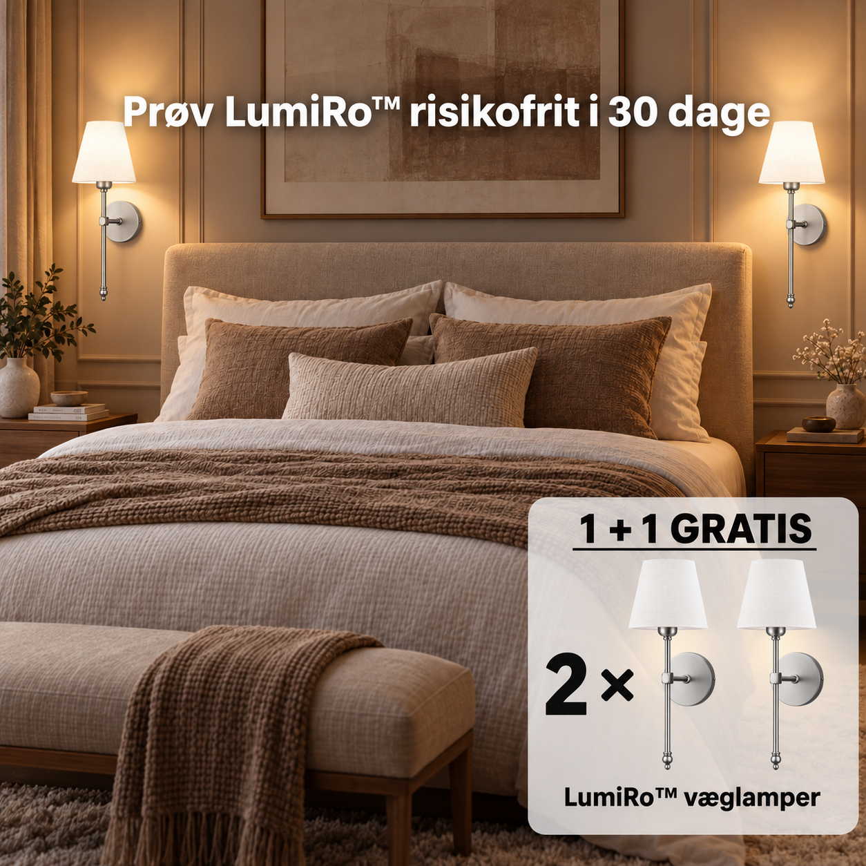 LumiRo™ – Trådløs væglampe