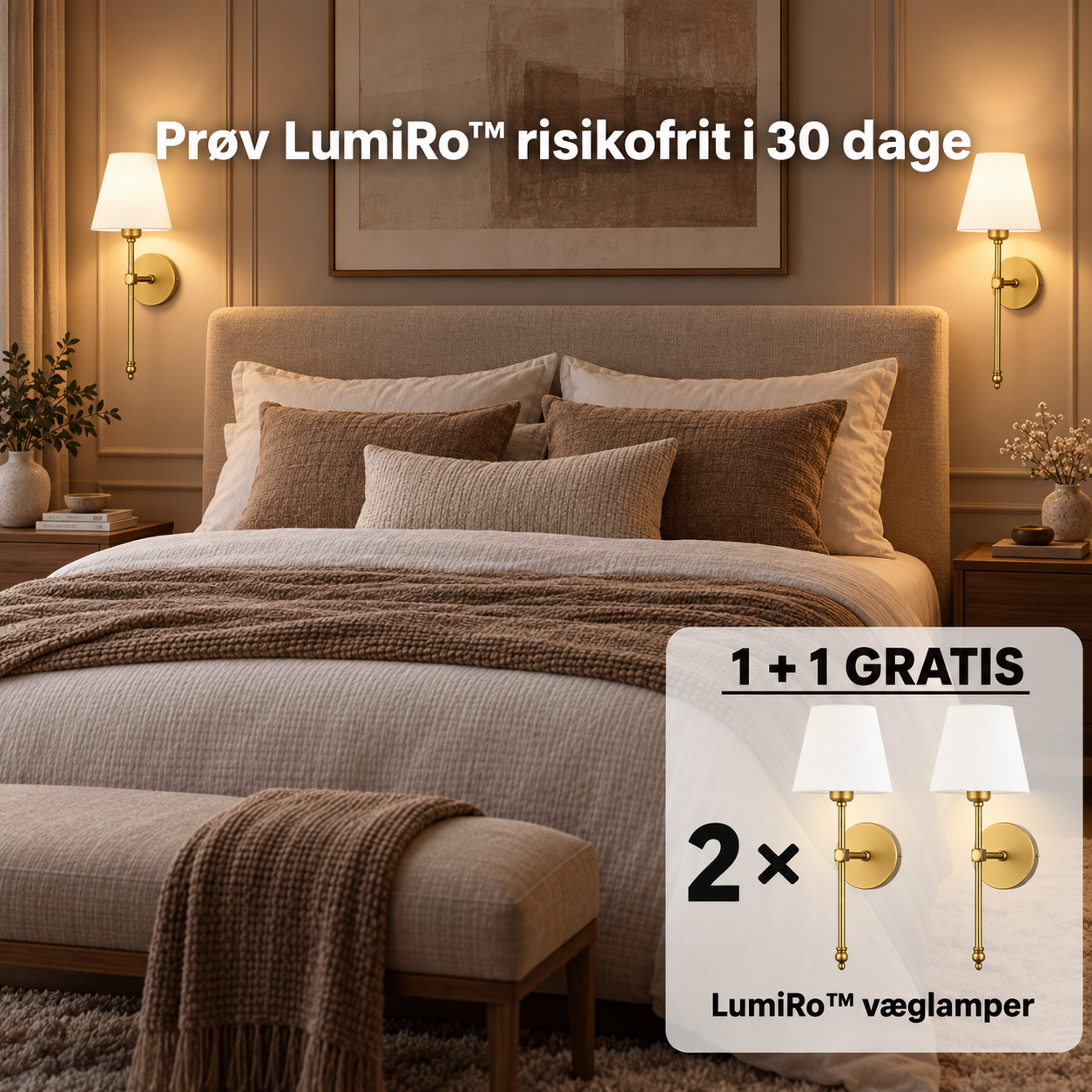 LumiRo™ – Trådløs væglampe