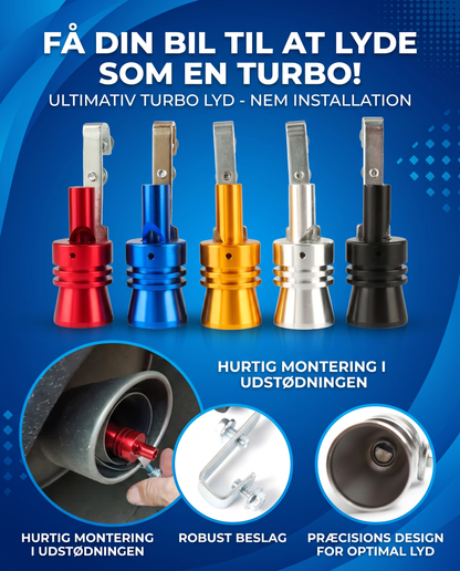 PowerTone™ - 50% Rabat - Universel Turbo Udstødningslydforstærker